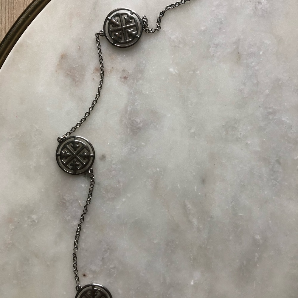 Silver Delicate Design Necklace - image 2